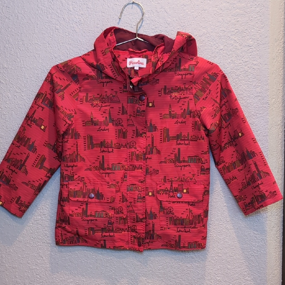 Piccolina world traveler rain coat
